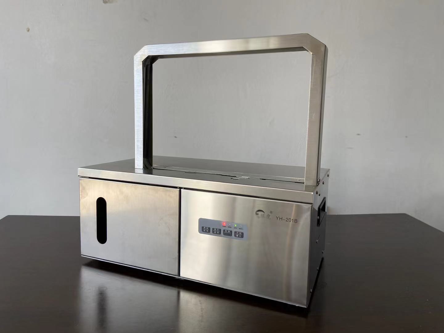 全自动银虎高速大框架蔬菜捆扎机纸盒束带机药盒打包机厂家