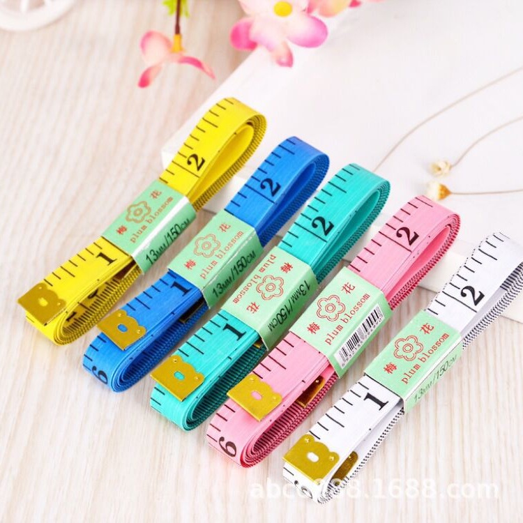 一次性尺子1.5M网商赠品塑料软尺皮尺裁缝小皮尺厂家批发零售