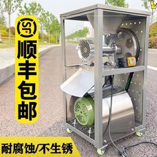 32型自动绞肉机商用绞糍粑辣椒机碎鱼不锈养殖绞鸡架碎骨机灌肠机