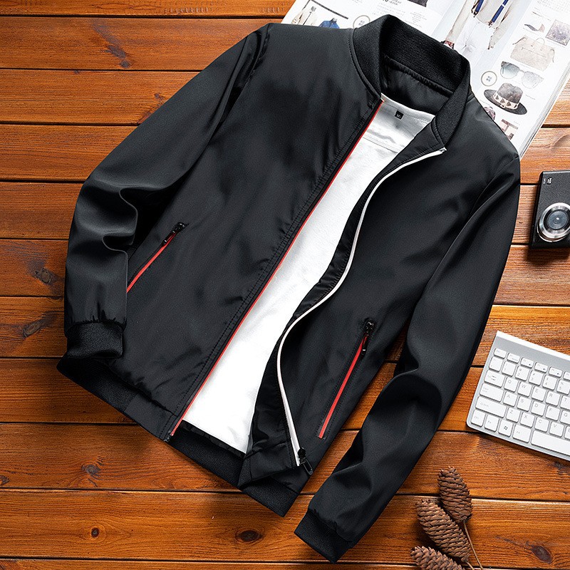Men's Jacket 2023 Spring and Autumn New Korean Style Baseball Uniform Top Clothes Fleece Jacket Men's Wear Workwear Coat