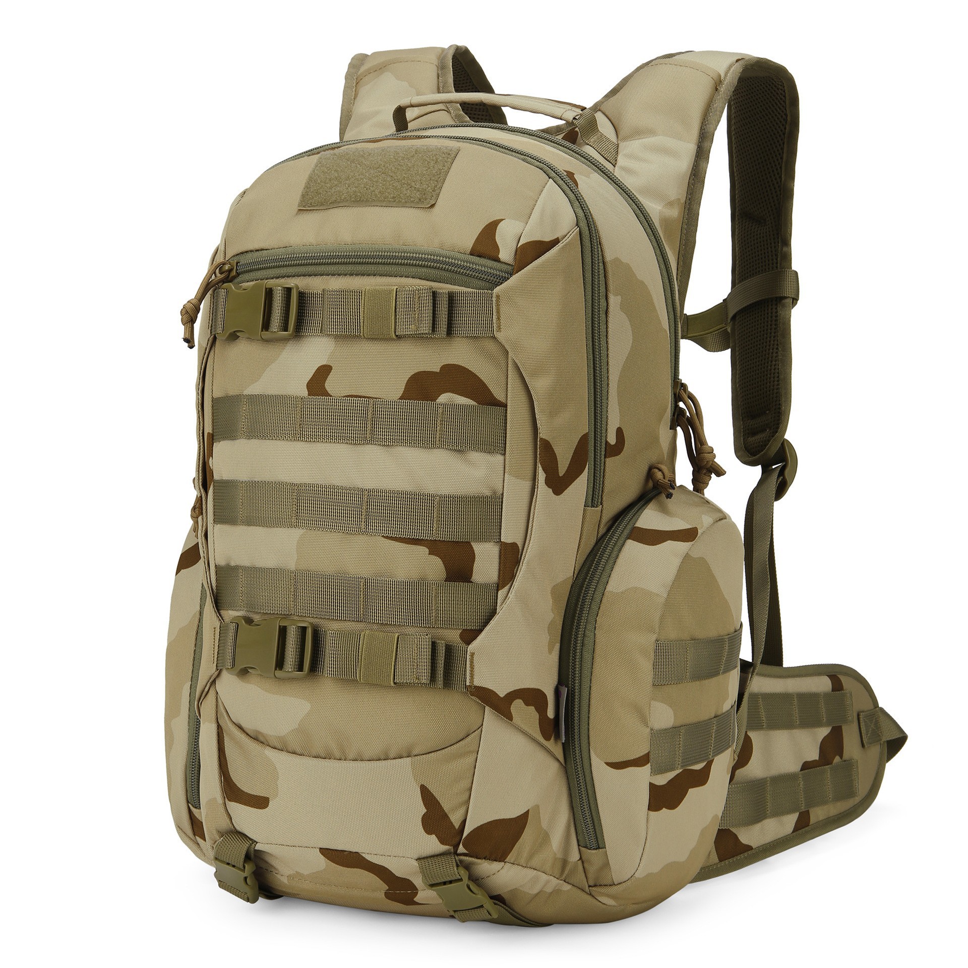 徒步登山双肩背包 男女野营多用途户外军包军迷战术背囊28l