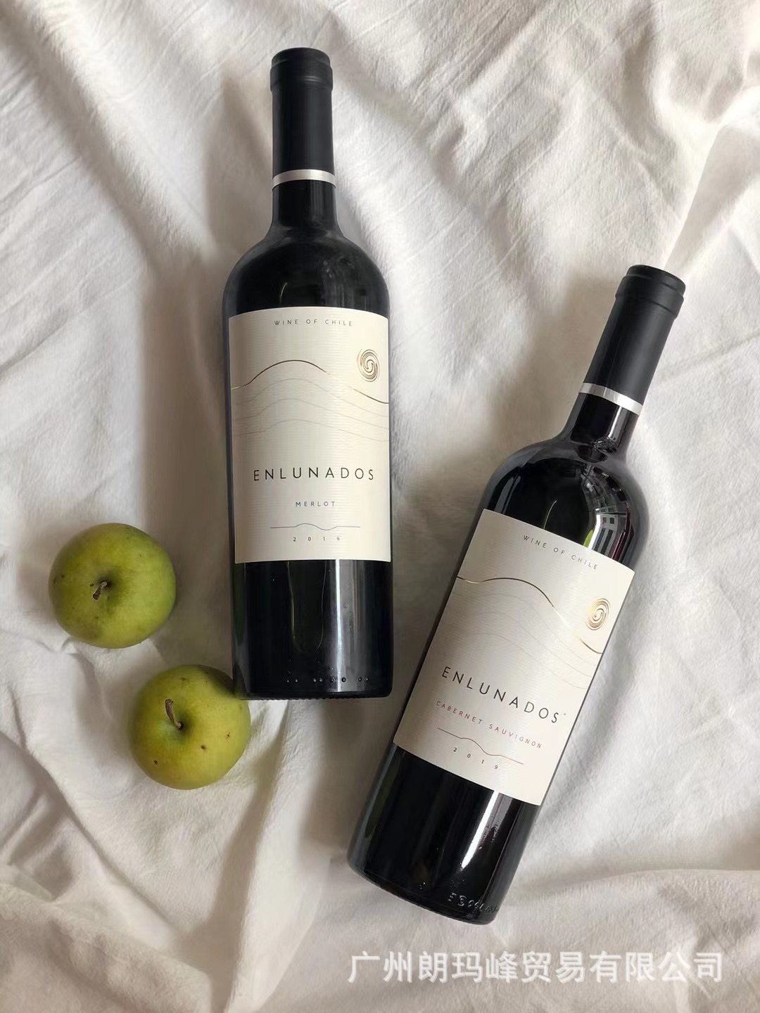 智利enlunados太阳庄园赤霞珠葡萄酒