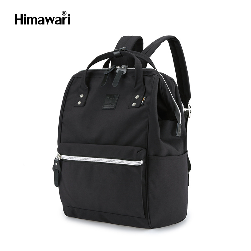 Himawari Travel Mummy Large Capacity Male and Female Students Backpack Lightweight Backpack Running Away from Home Computer Bag