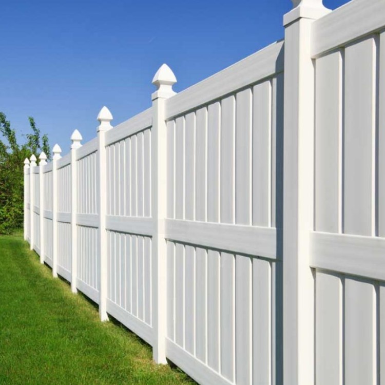 厂家直销乙烯基pvc全封闭小杆护栏 st004 美式乡村田园隐私栅栏-报价