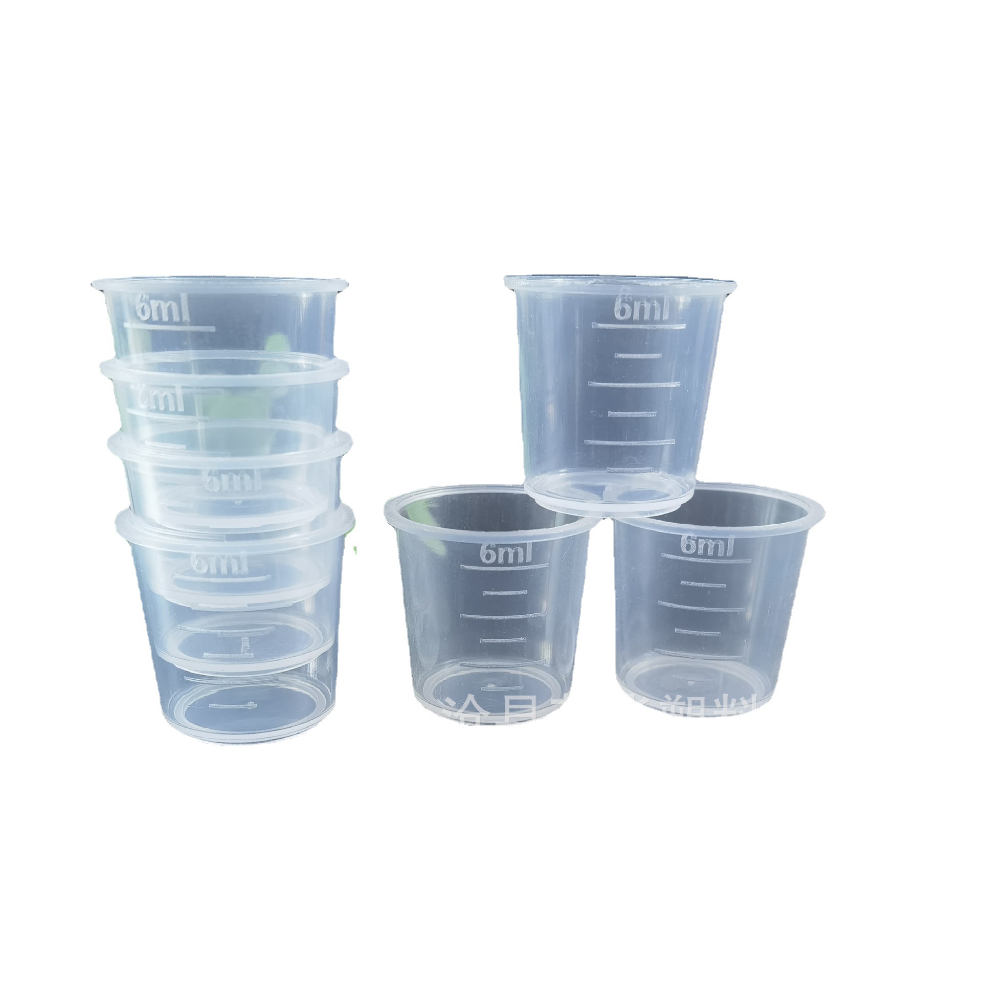 厂家直销6ml毫升 塑料量杯 pp量杯 服药杯 医药专用