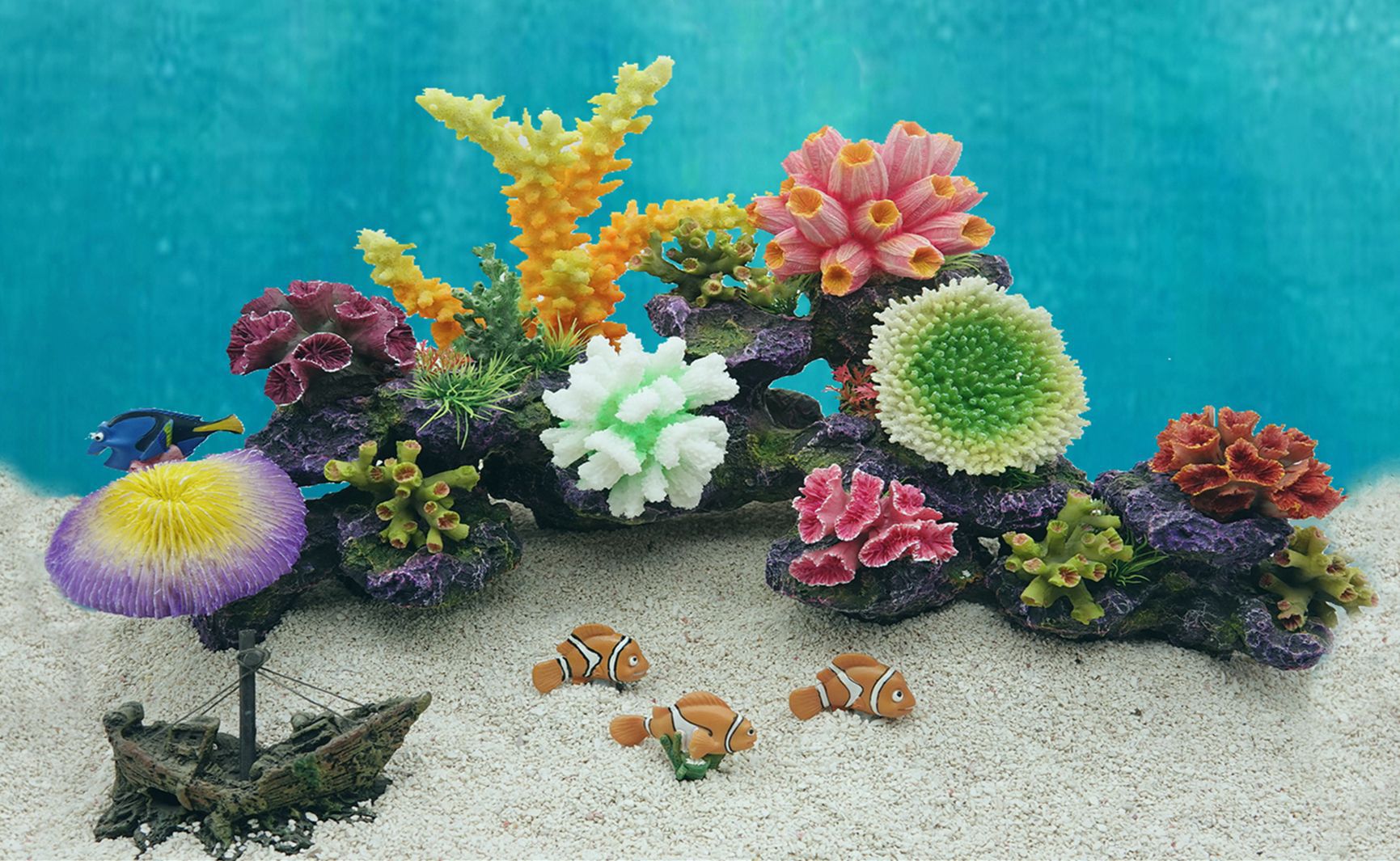 水族箱造景 仿真珊瑚焦 装饰摆件 鱼缸水底造景 厂家直销