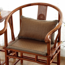 1PKN批发中式夏凉坐垫竹藤红木椅子垫沙发凉席垫实木沙发坐垫藤茶