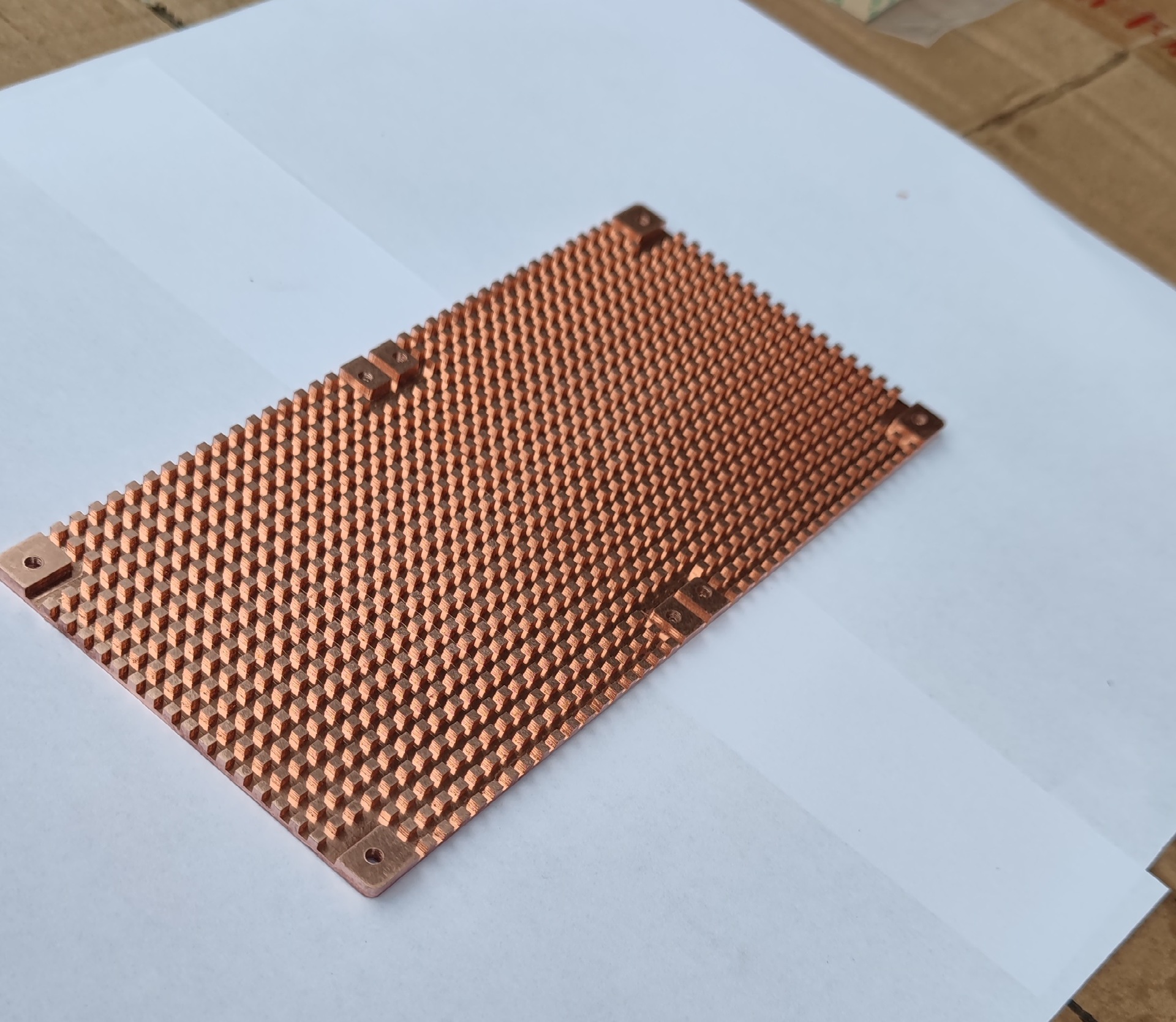 rtx3090背板铜散热片 3060 3080显卡散热器辅助 显存散热