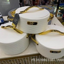 外贸3pcs 金标保温盒1.5L- 2-L2.5L