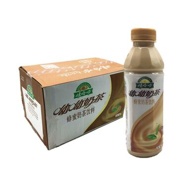 娃哈哈呦呦奶茶原味香芋味500ml*15瓶/整箱装 包邮批发