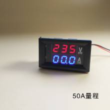 ZZAC60v-500v 10A/50A交流电压电流表220v三相380v双显电压电流表