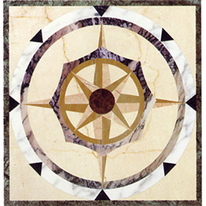 别墅拼花墙砖 室外地砖拼花马赛克 外墙马赛克   天然石材马赛克