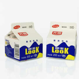 光明酸奶小噜渴原味200盒装酸奶冷藏奶低温奶酒店早餐包邮