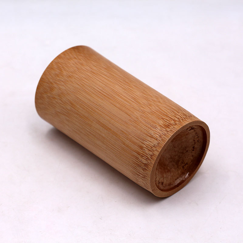 新款碳化小竹筒 拔火罐竹吸筒 竹制品牙杯喝水杯竹子工艺礼品批发