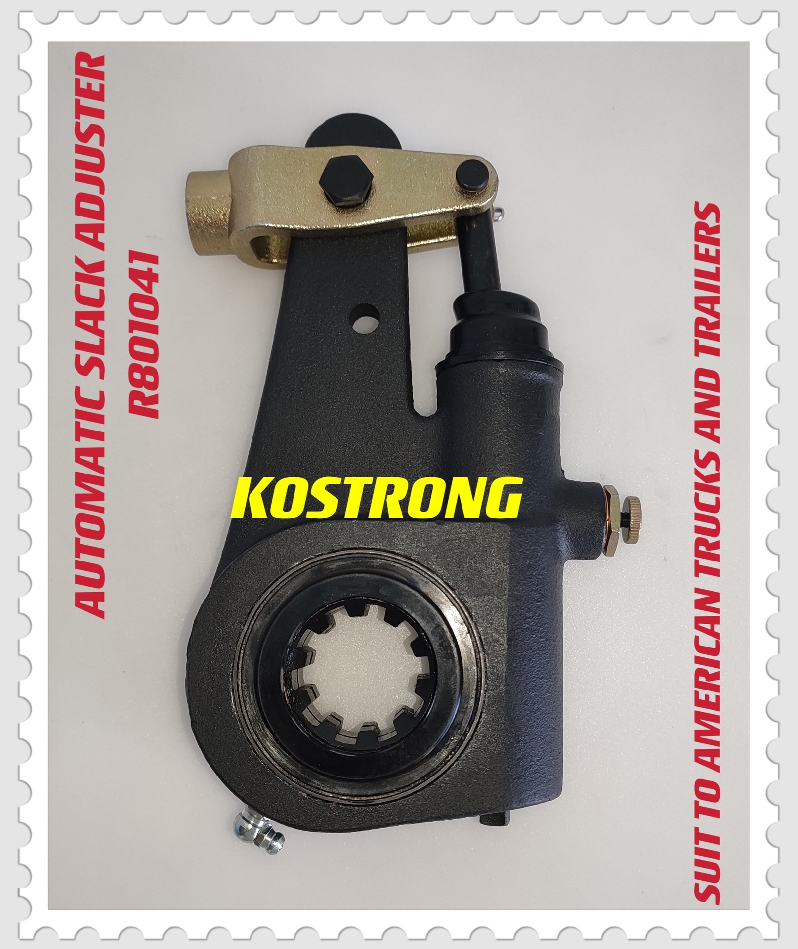 供应北美市场重卡自动刹车调整臂r801041替代美国美驰品牌-阿里巴巴