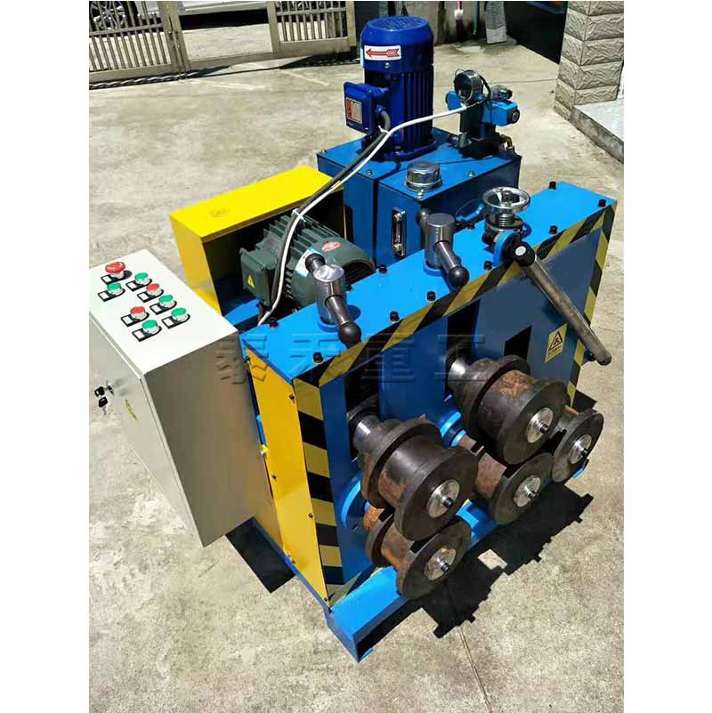 角钢卷法兰机角铁槽钢卷圆机 多功能型材弯曲设备方管圆管盘圆机