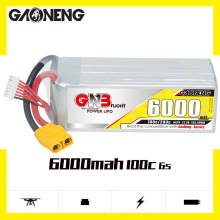 GNB高能6000mAh 6S 22.2V 100C遥控无人机直升机航模FPV锂电池