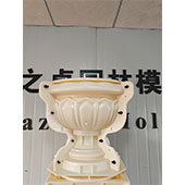 花盆模具塑料模具厂家新款二代底部灌浆水泥六角四角长方圆盆景