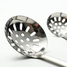KBQ1不锈钢加厚长柄防烫火锅勺子汤勺漏勺  家用商用厨房工具  新