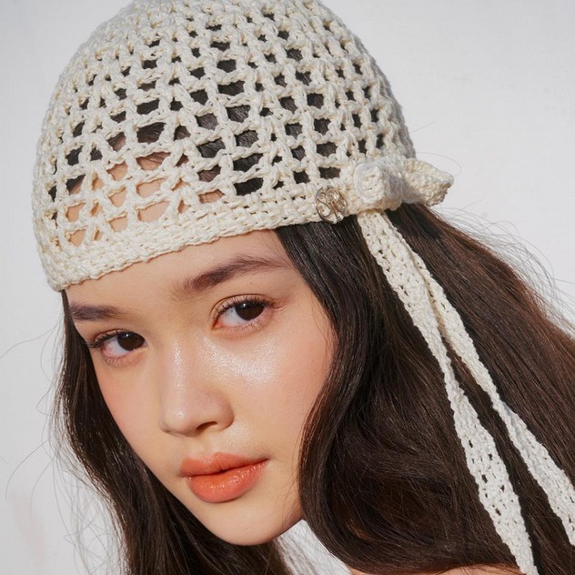 手钩韩系帽 瓜皮帽 帽子围巾颈带两用款-阿里巴巴