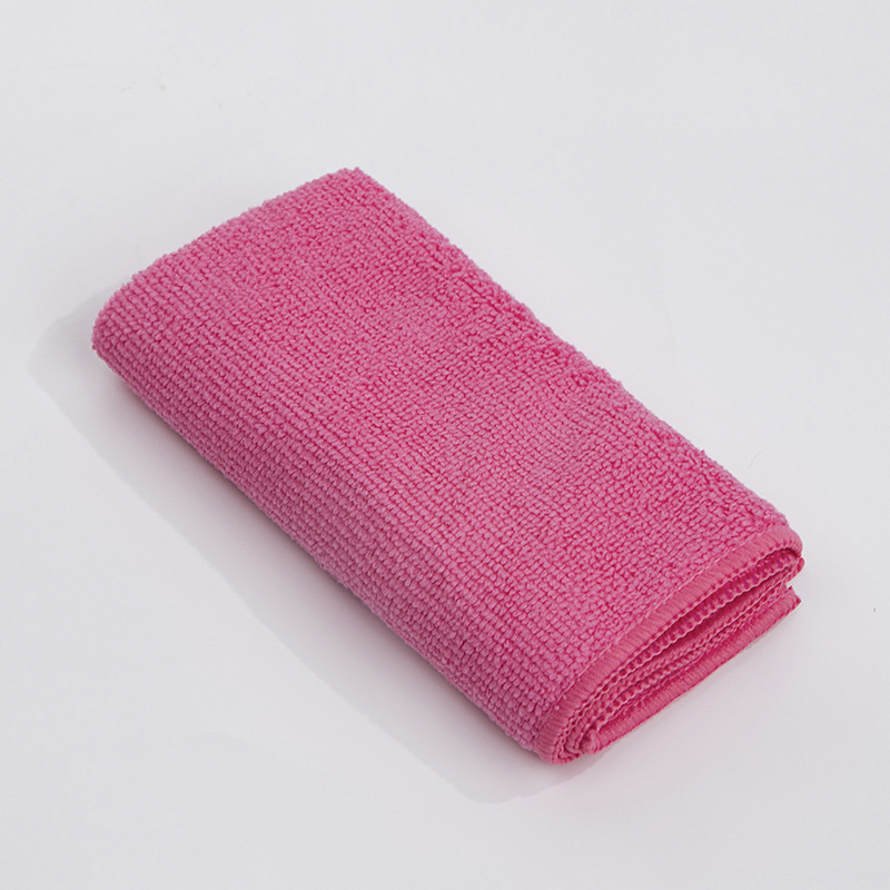 Thickened Microfiber Household Towel Kitchen Absorbent Dishcloth Family Cleaning Brush Table Vehicle-Washing Duster Cloth Wholesale