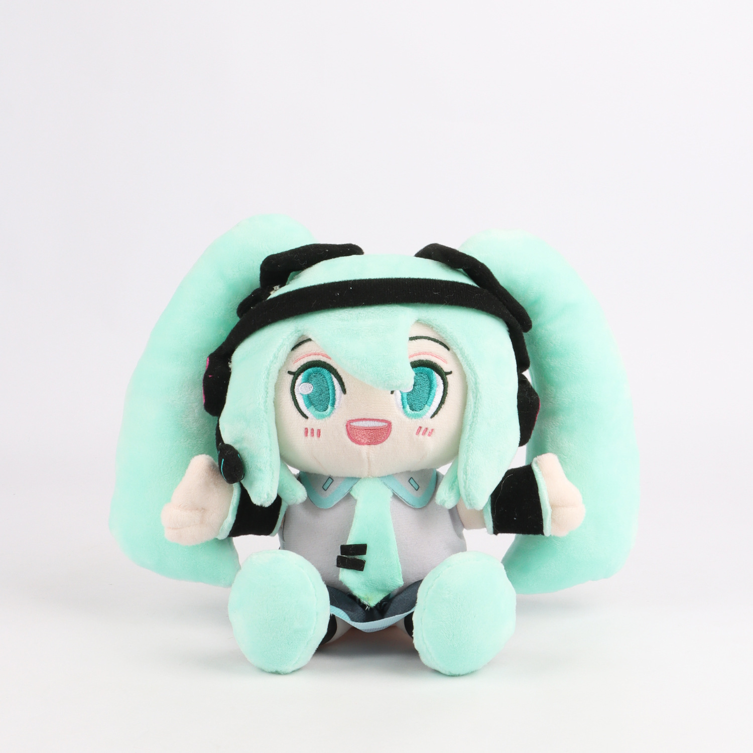 跨境新款hatsune miku plush初音未来毛绒玩具公仔动漫周边玩偶