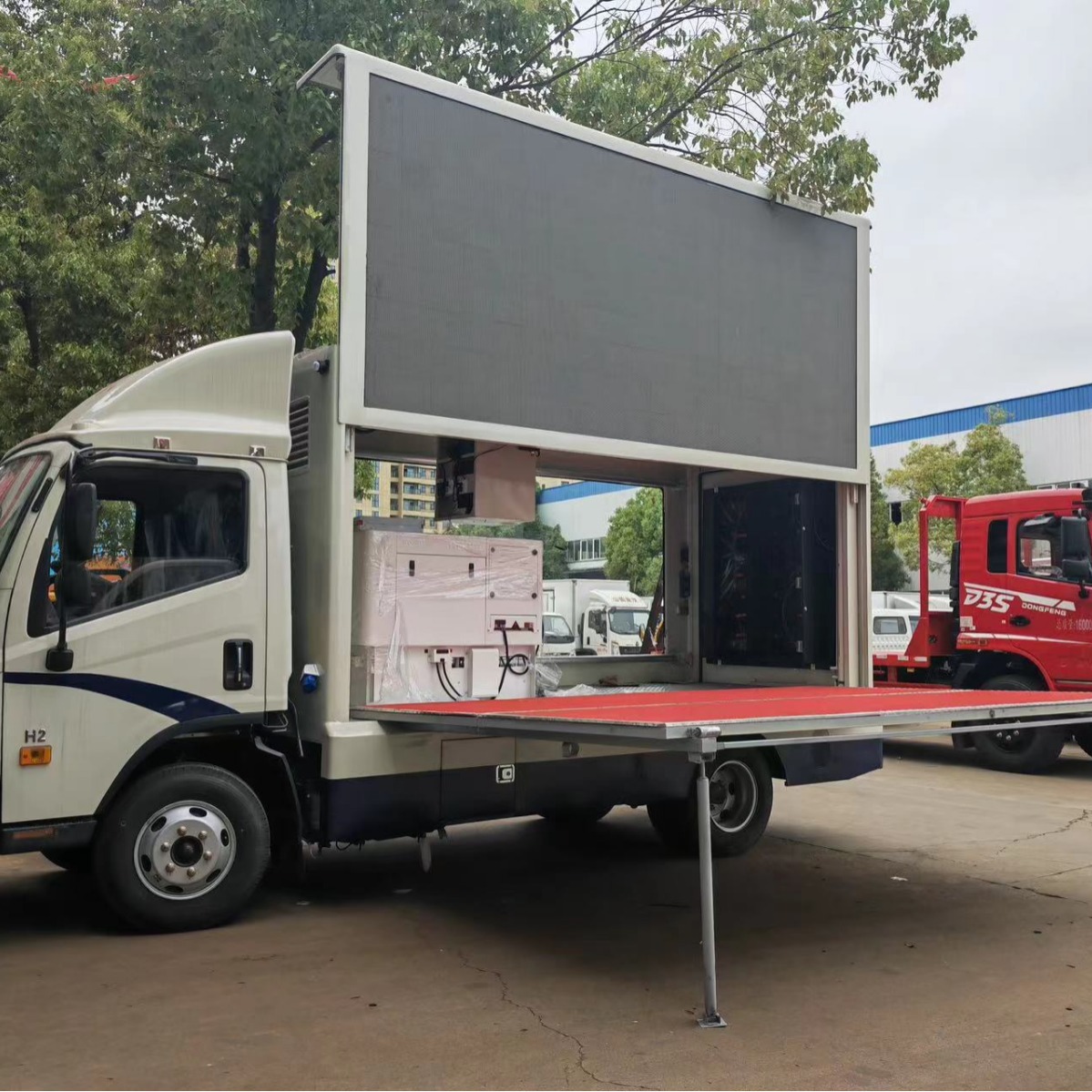 国六时代领航h2led广告车 广告宣传车流动舞台车质优价廉全国包送