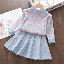 Autumn Toddler Winter Baby Girls Dres Baby Girl Knit Dress G