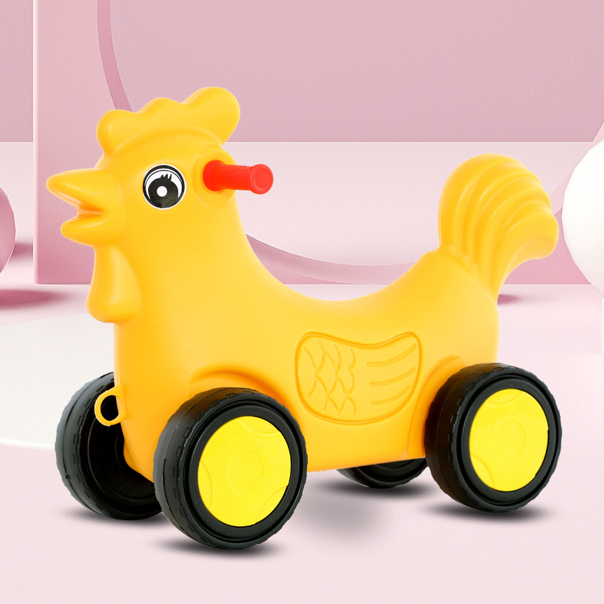 New Children's Four-Wheel Scooter 1-3 Years Old Baby's Toy Car Kindergarten Gift Baby Luge Walker