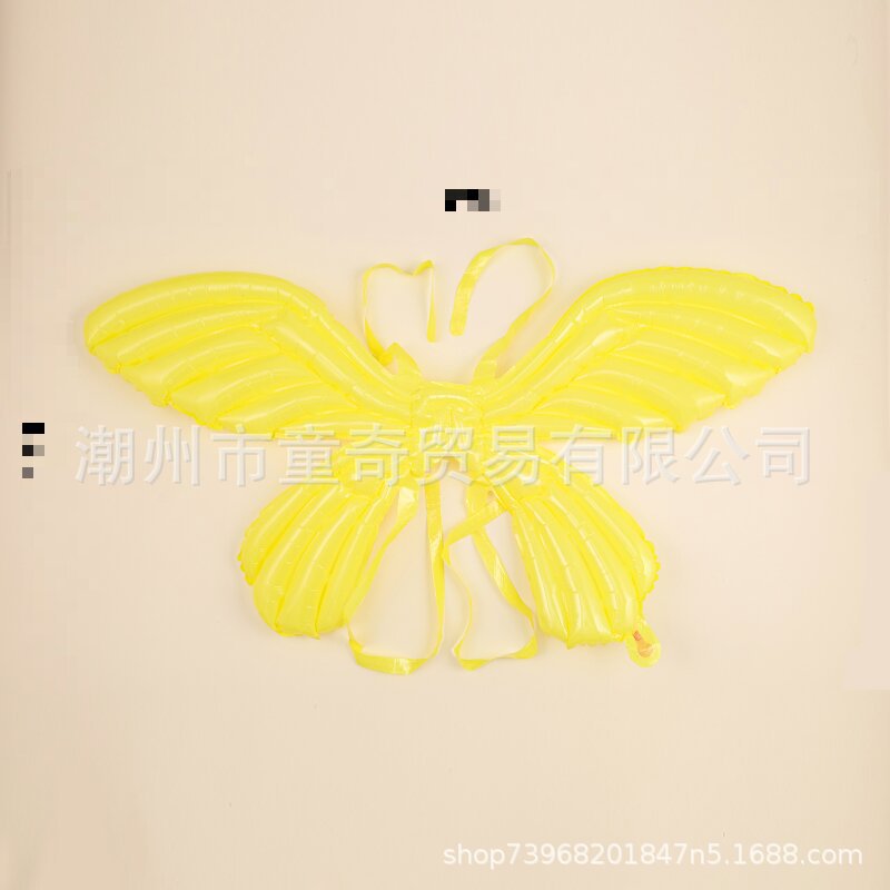 Back Decoration Angel Butterfly Wings Inflation Balloon Wholesale Stall Small Goods Birthday Party Photo Protagonist