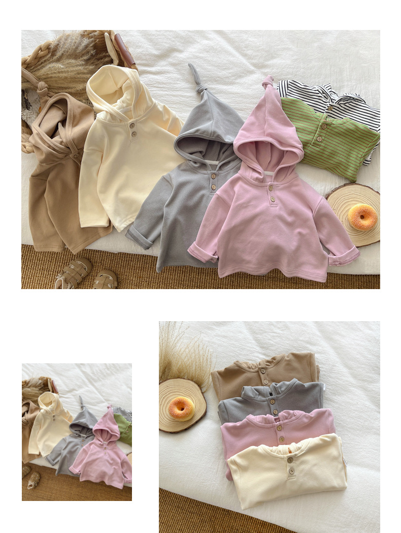 婴儿卫衣秋上衣春秋儿童男女宝宝巫师帽衫韩版洋气可爱外套详情8