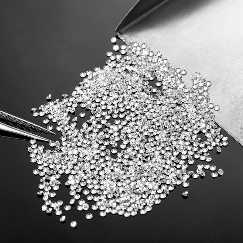 批发实验室河南人工培育合成钻石裸钻10-29分圆形裸石人厂家直销