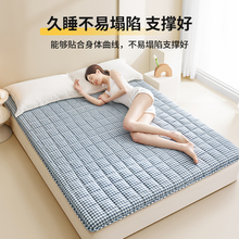 W3Tk棉花床垫软垫子家用薄款床褥垫榻榻米学生宿舍单人可折叠