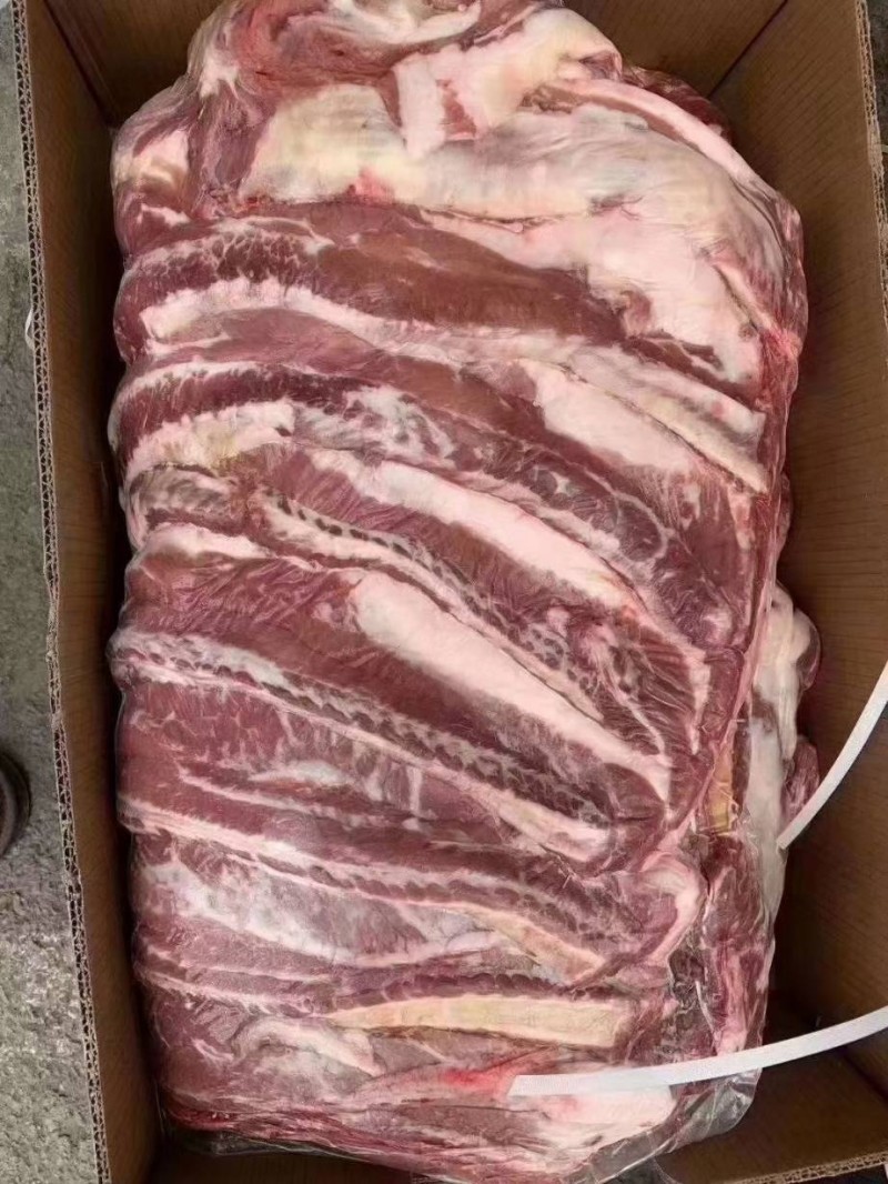 巴西2015厂冷冻去骨牛腩生鲜牛排腩牛肉牛腹腩50斤80vl瘦肉比整箱