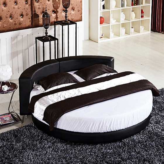 圆形双人床