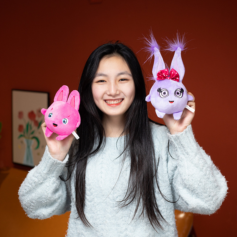 跨境新款亚马逊sunny bunnies阳光小兔兔娃娃公仔毛绒玩具玩偶批