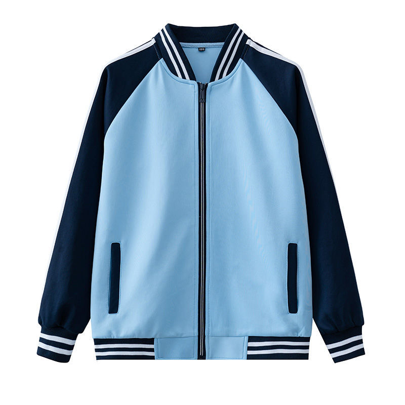 冬季校服2023中学生外套长袖男女高中生运动服套职业服装团体服