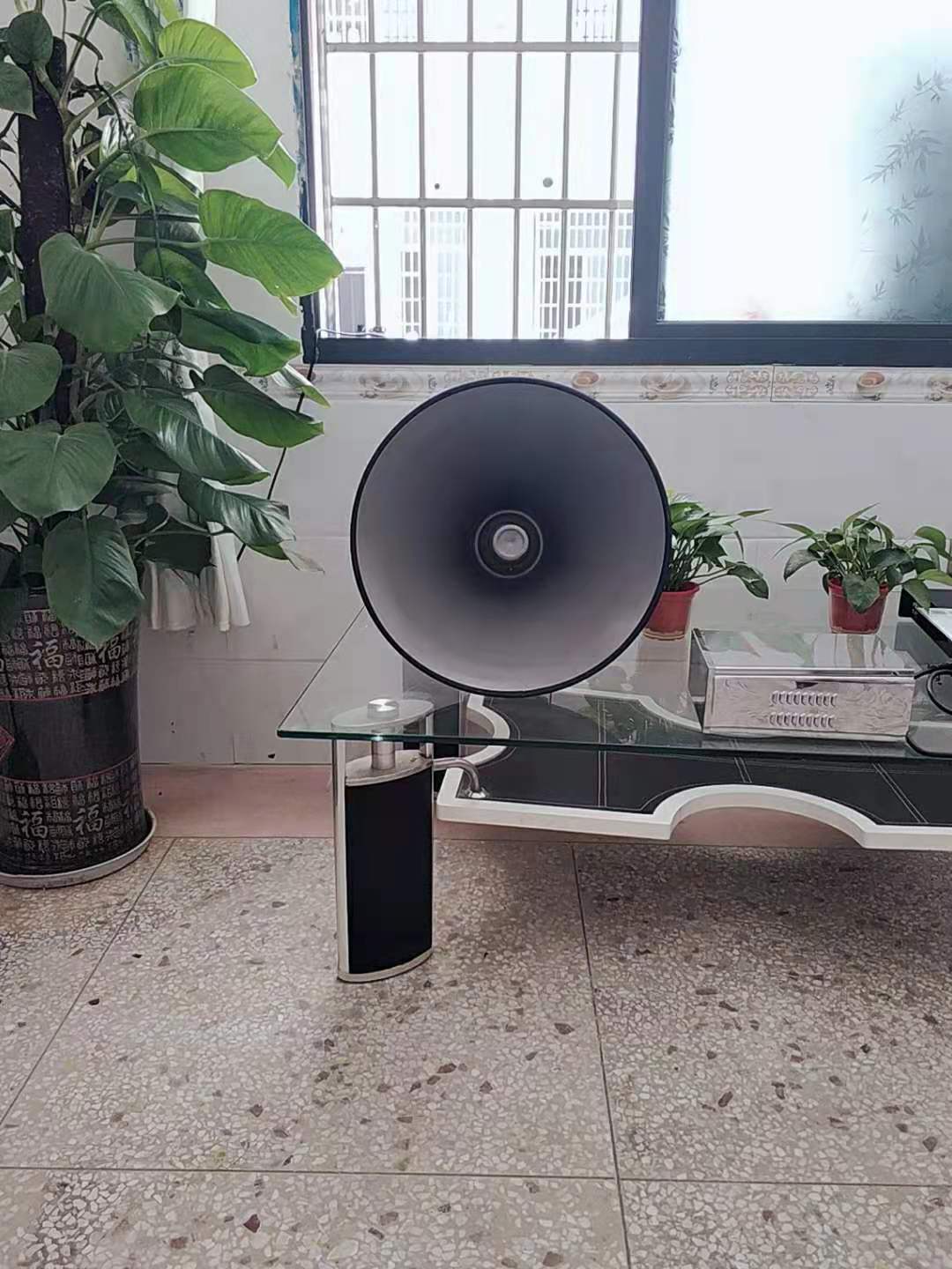 无线调频公共广播扬声器农村景区校园操场预警应急高音号角大喇叭