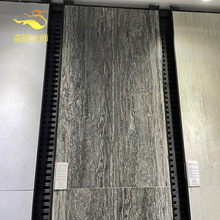 佛山瓷砖柔光灰色木纹客厅地砖600x1200哑光卫生间阳台厨卫墙砖