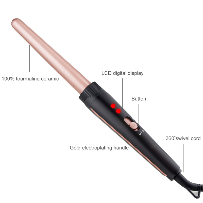 Replaceable Plug Multi-Function Head Changing Hair Curler