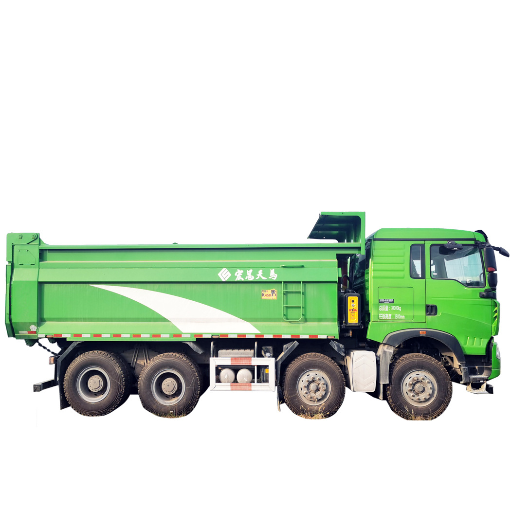 8米豪沃前四后八国六自卸车渣土车泥头车18953179828