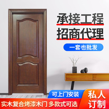 重庆伊普斯套装门厂实木门复合烤漆门免漆门生态门