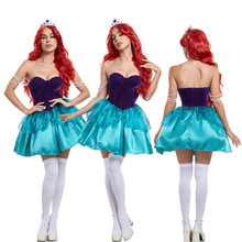 成人公主裙新款S-XL美人鱼公主角色扮演服装性感连衣裙