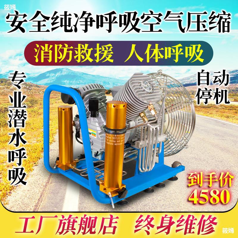 潜水气瓶消防空气呼吸器充气泵30mpa高压空气压缩机气瓶打气机
