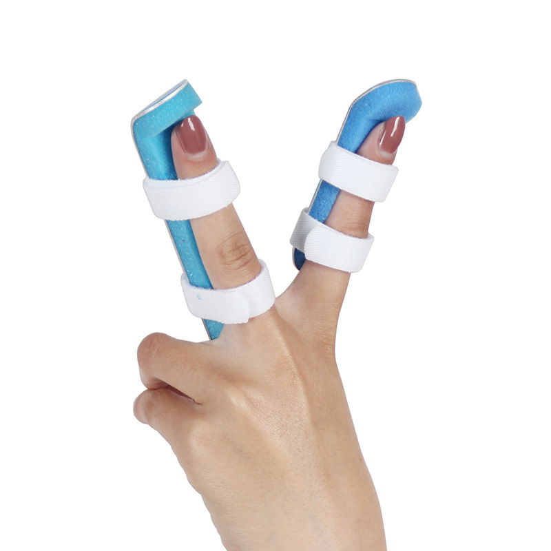 单片手指固定夹板固定器骨折护具指套支具手关节伸直不足弯曲指托