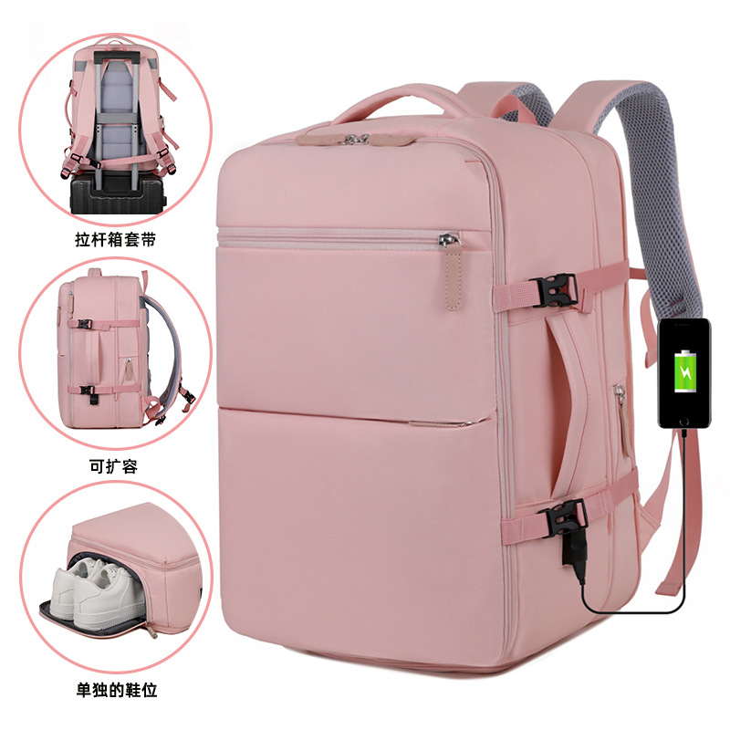 Travel Backpack Lightweight Girls' Luggage Women's Backpack Short Business Trip Travel Bag