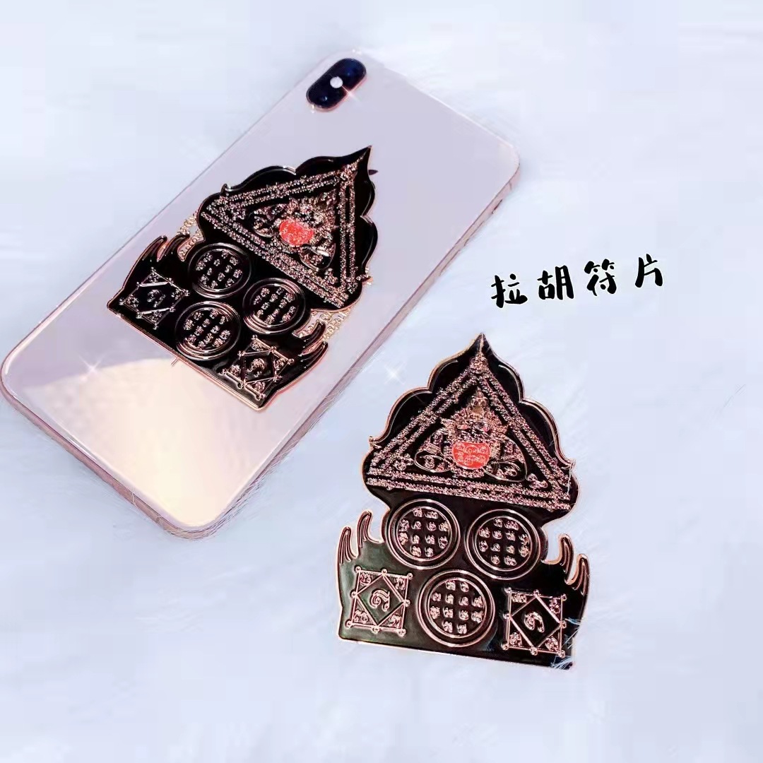 泰国特色 五福拉胡符片 手机贴-阿里巴巴
