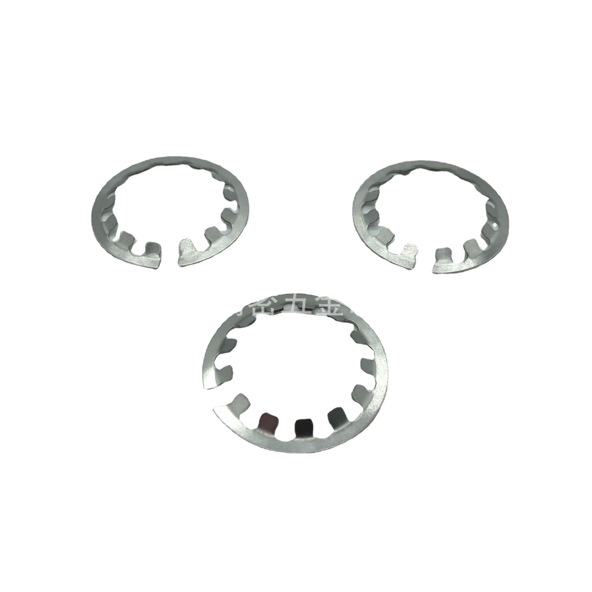 实体工厂不锈钢304内齿开口水管卡簧垫圈卡环卡圈快速接器口