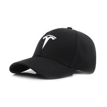 春秋男士户外F1赛车运动帽子刺绣汽车标志棒球帽特斯拉4s店纪念帽