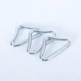 电镀锌焊接蹦床配件三角扣跳跳床三角环箱包五金配件织带扣环